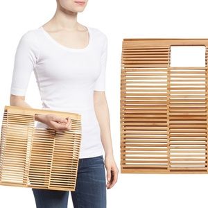 Bamboo Box Clutch